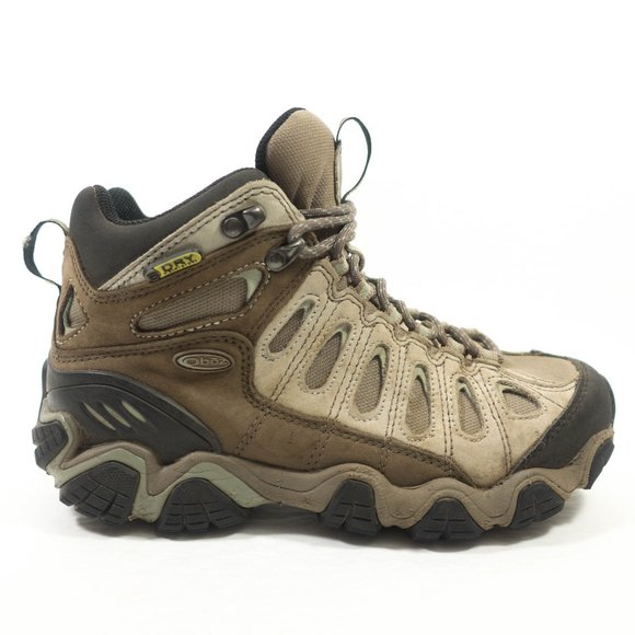 Oboz Sawtooth Waterproof Leather Hiking Boots - Women's Size 7 - Picture 4 of 9